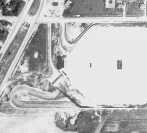 Gratiot Drive-In Theatre - Old Aerial (newer photo)